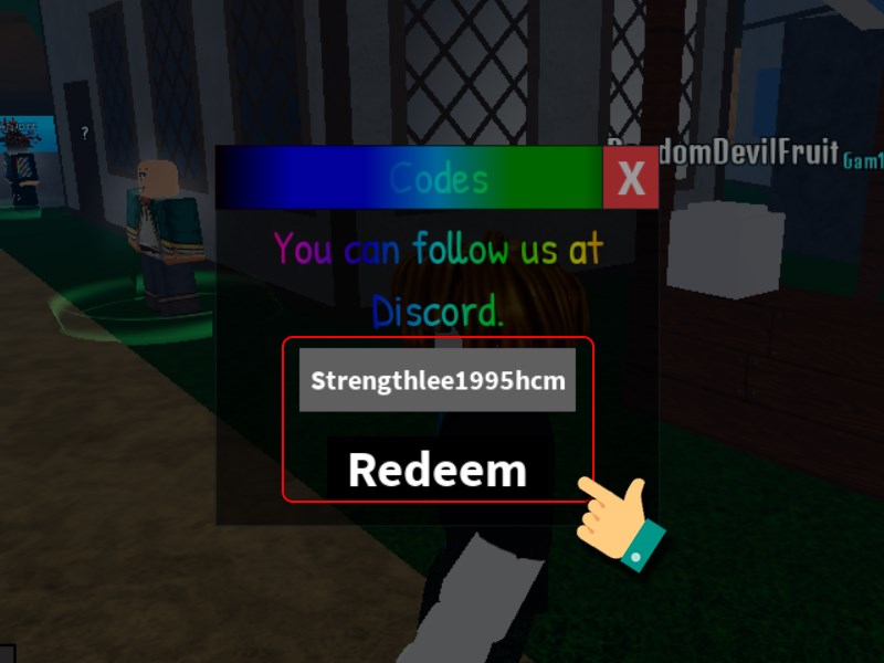 Nhập code bạn có