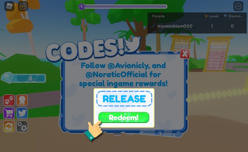 Điền m&atilde; code