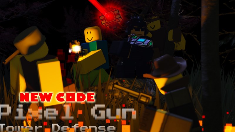C&aacute;ch nhập code Pixel Gun Tower Defense