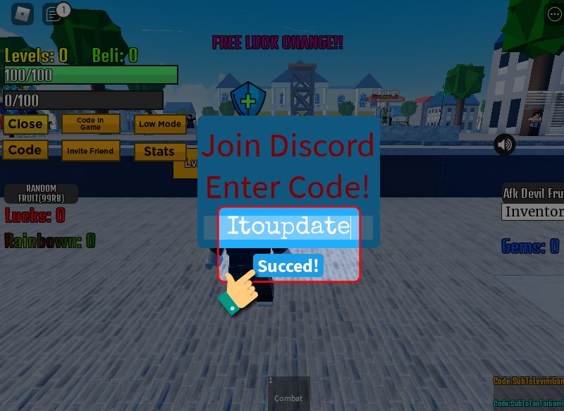 Nhập code