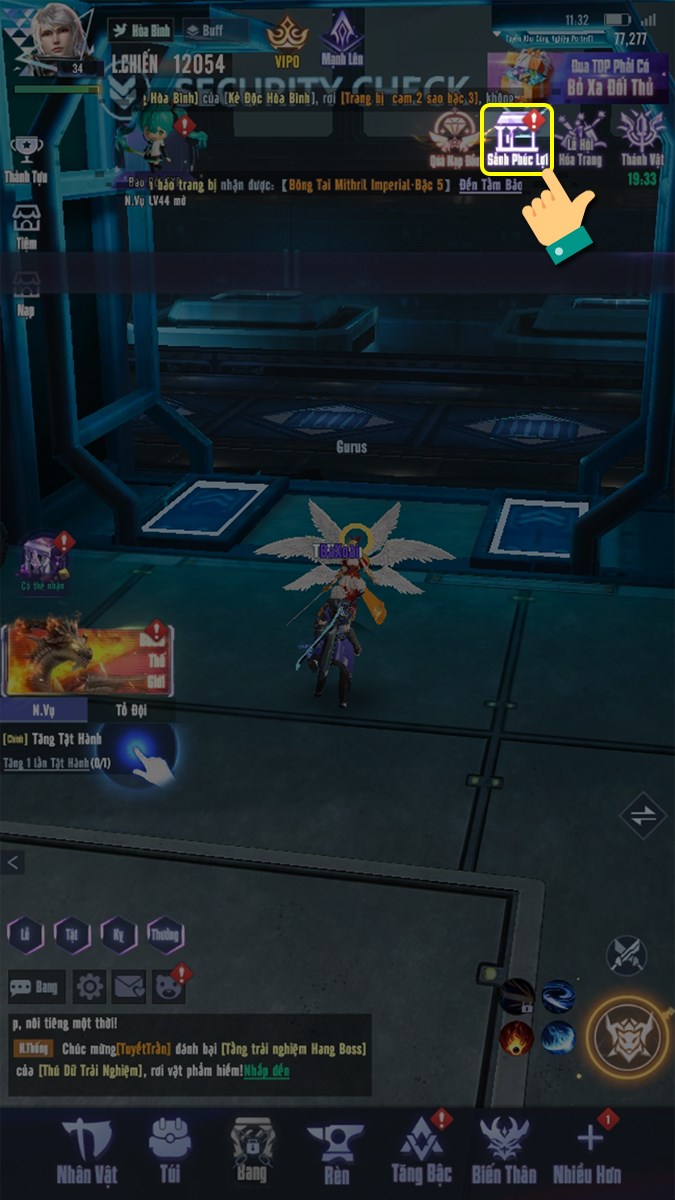 Chọn v&agrave;o ph&uacute;c lợi