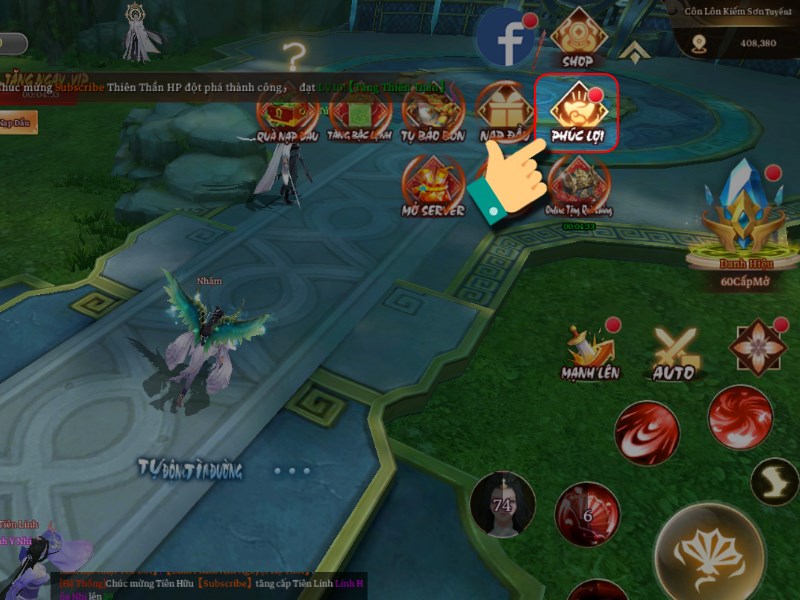 V&agrave;o Ph&uacute;c lợi