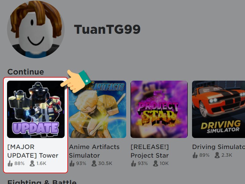 Mở game Tower Blitz