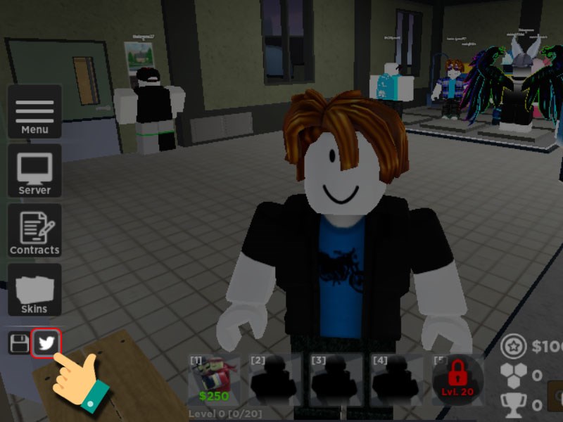 Nhấn v&agrave;o mục nhập code