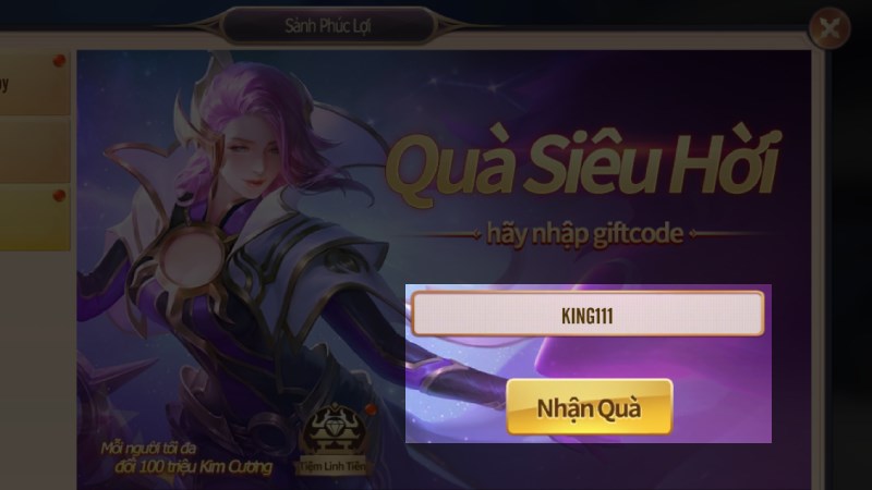 Nhập code