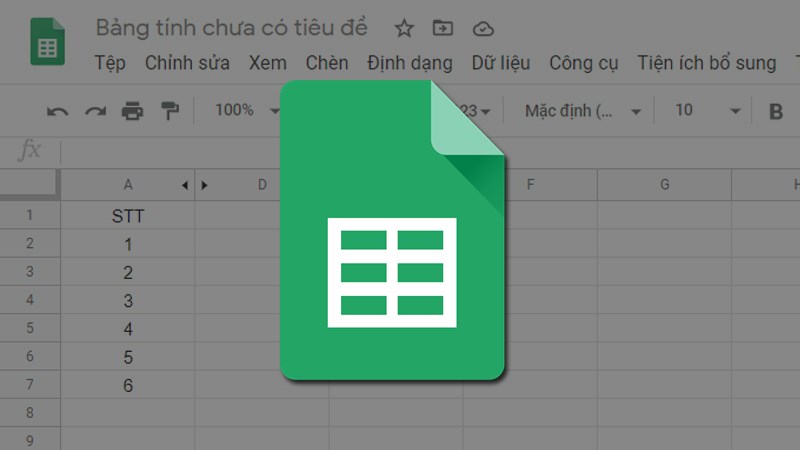 Cách hợp nhất, cố định hàng, cột trong Google Sheets đơn giản, dễ dàng