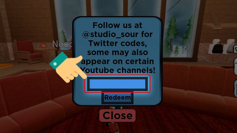 Nhập code v&agrave;o &ocirc; b&ecirc;n dưới