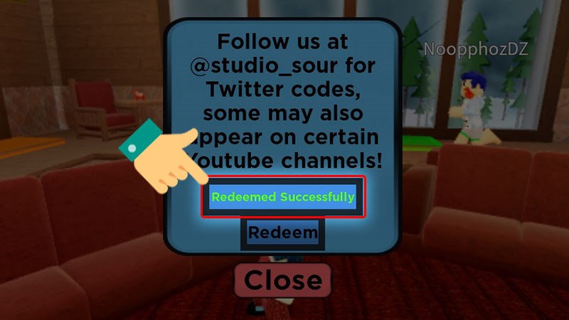 Hệ thống th&ocirc;ng b&aacute;o nhập code th&agrave;nh c&ocirc;ng.