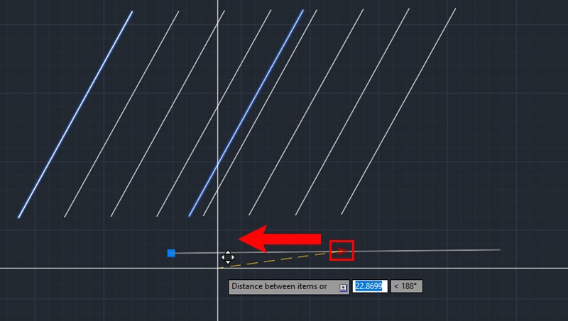 Điều chỉnh khoảng cách giữa các item trong một Path Array