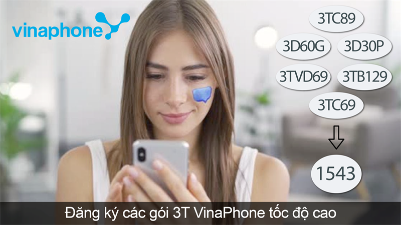 Đăng ký các gói 3T VinaPhone tốc độ cao