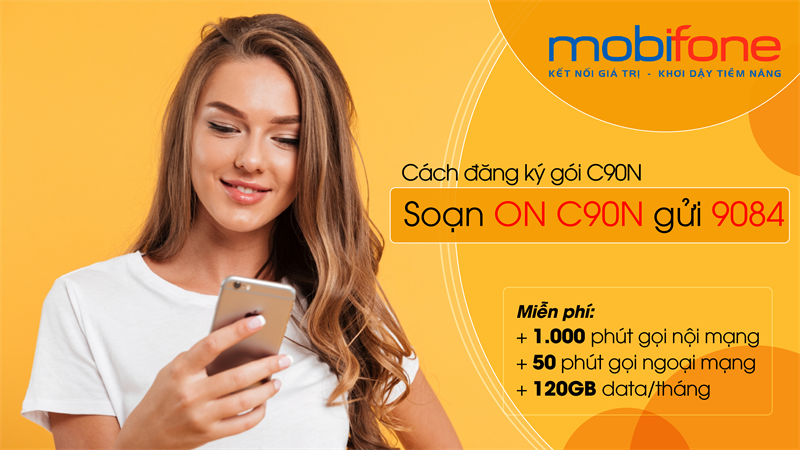 Đăng ký gói cước C90N MobiFone