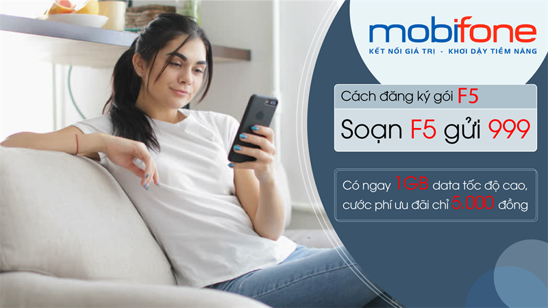 Cách đăng ký gói F5 MobiFone