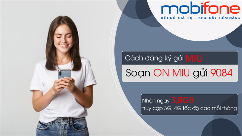 Cách đăng ký gói MIU của MobiFone