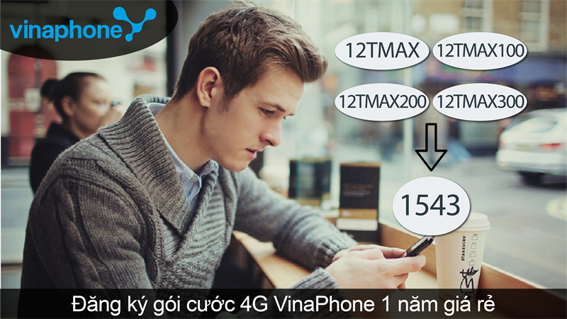Đăng ký các gói 4G VinaPhone 1 năm giá rẻ, nhiều ưu đãi