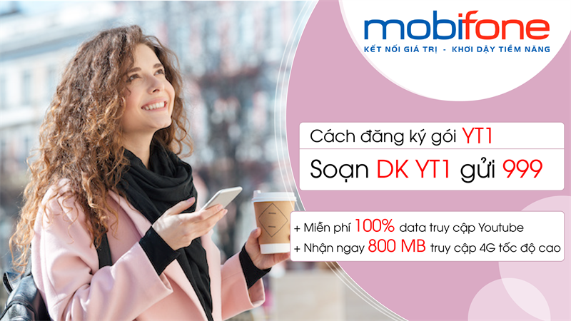Đăng ký gói YT1 MobiFone