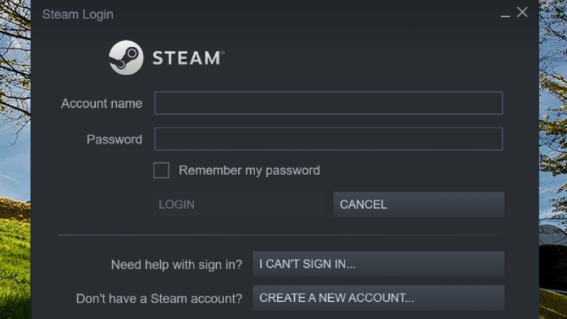 Đăng nhập Steam