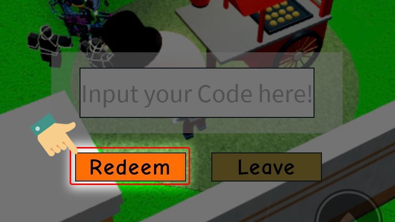 Nhấn Redeem 