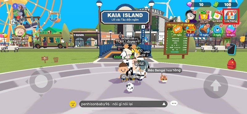 Chọn mục &ldquo;cửa h&agrave;ng&rdquo;