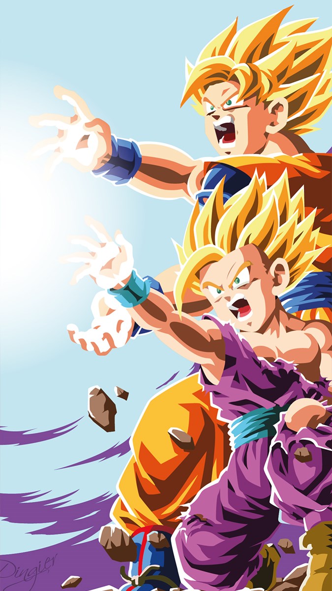 Bộ hình nền Son Goku chất lượng cho iPhone 2024