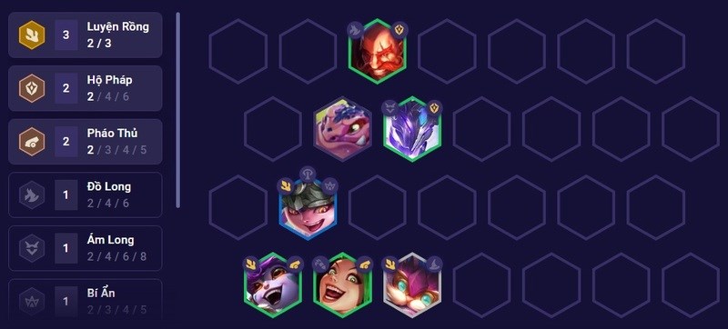 Đội h&igrave;nh giữa trận