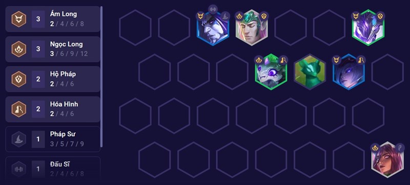 Đội h&igrave;nh giữa trận