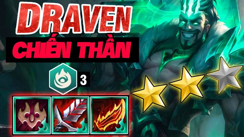 Draven càng thêm phần mạnh mẽ khi trở thành Ma Sứ