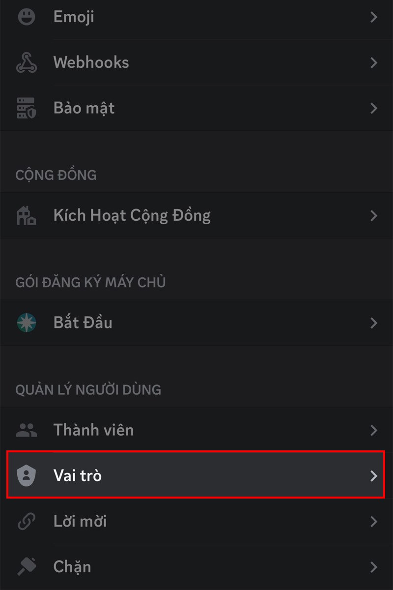 Đổi màu tên Discord trên điện thoại bước 4