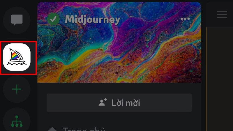 Kết bạn qua m&aacute;y chủ tr&ecirc;n điện thoại bước 1