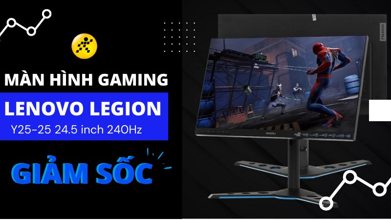 Lenovo LCD Legion Gaming Y25-25 giảm sốc