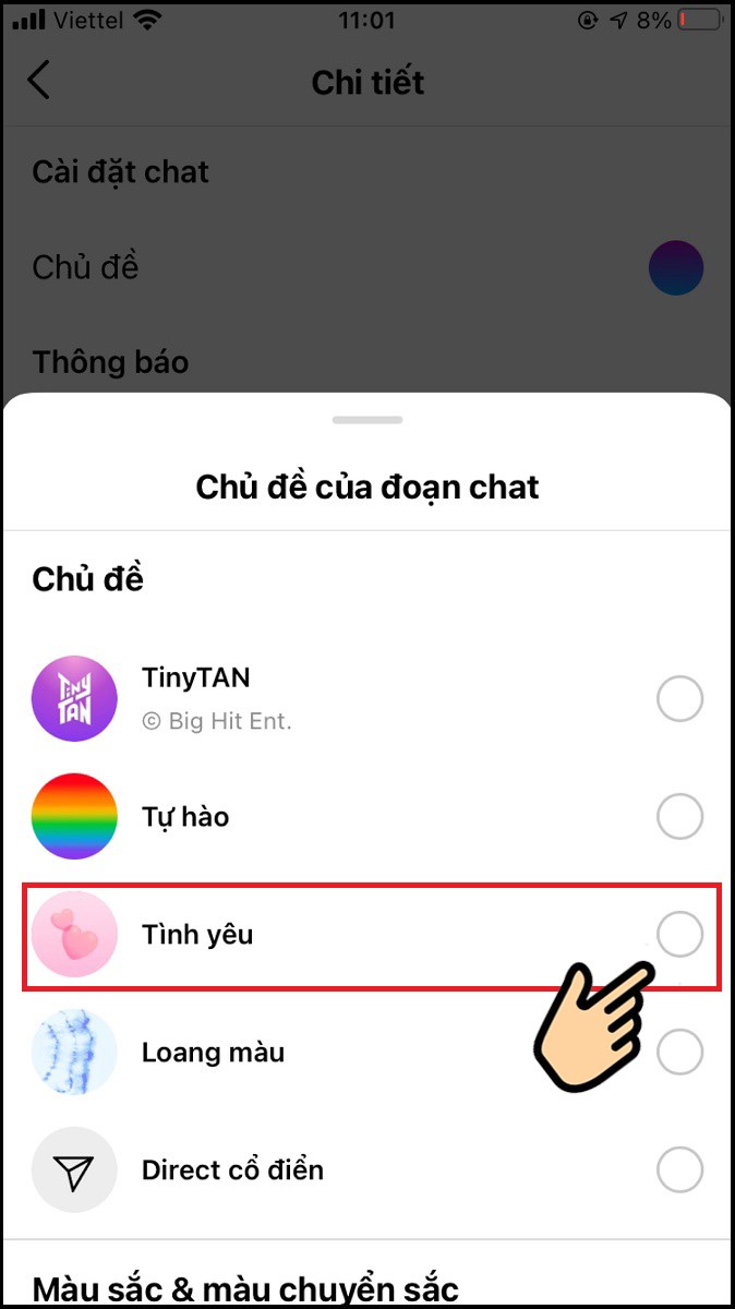 Chọn Chủ đề bạn muốn