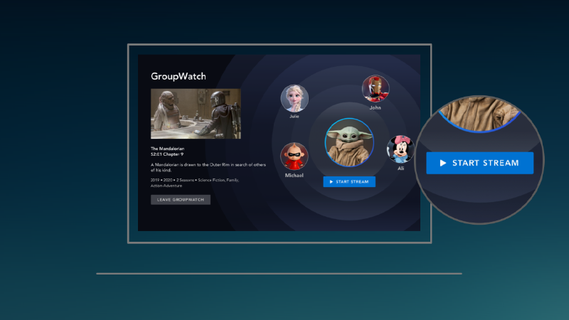 C&ugrave;ng nhau xem phim, chương tr&igrave;nh y&ecirc;u th&iacute;ch với t&iacute;nh năng GroupWatch