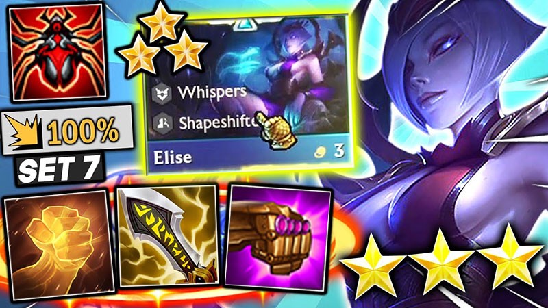 Elise M&ugrave;a 7 - vị tướng mạnh nhất lịch sử DTCL 