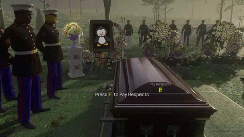 Press F to pay respects Meme