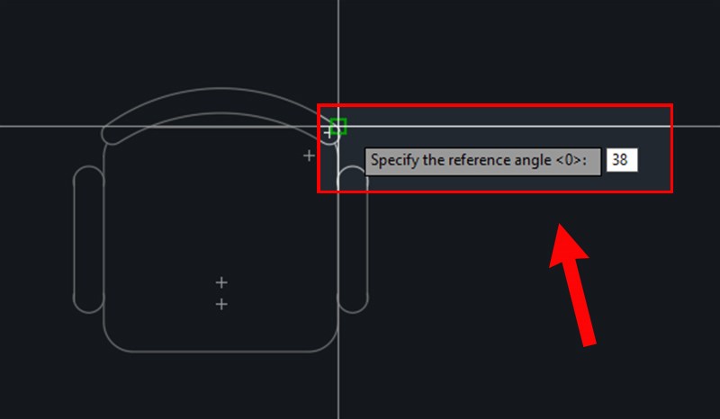 C&aacute;ch xoay đối tượng đến 1 g&oacute;c tuyệt đối