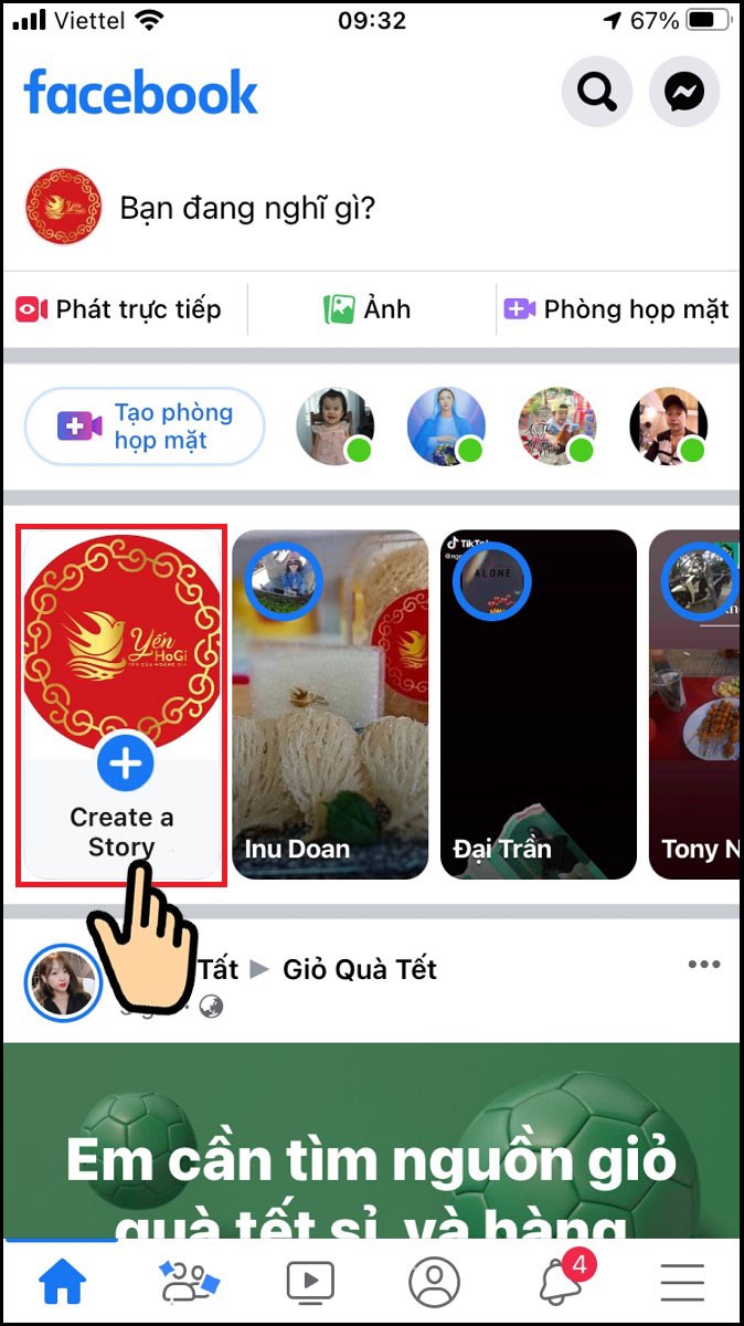 Hướng dẫn cách chèn nhiều ảnh vào 1 Story Facebook