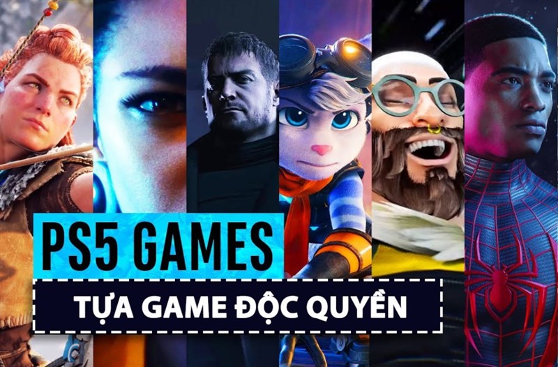Các tựa game độc quyền dành riềng cho PS5 Các tựa game độc quyền dành riềng cho PS5