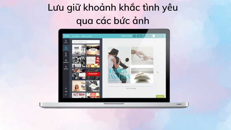 Tính năng ghép ảnh đôi trên Canva