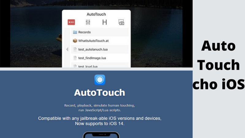 Giao diện AutoTouch