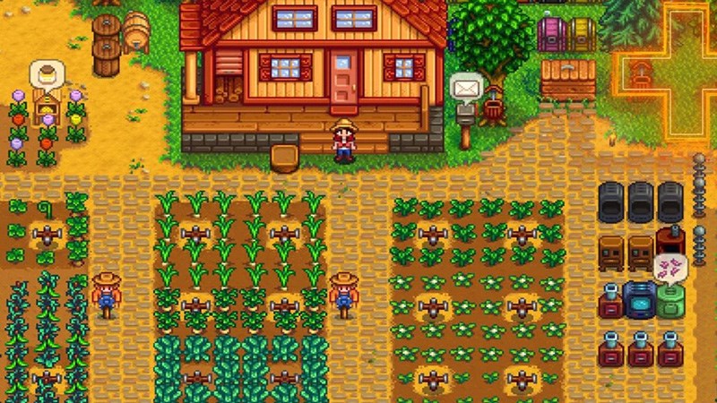 Giao diện game C&aacute;ch tải Stardew Valley 