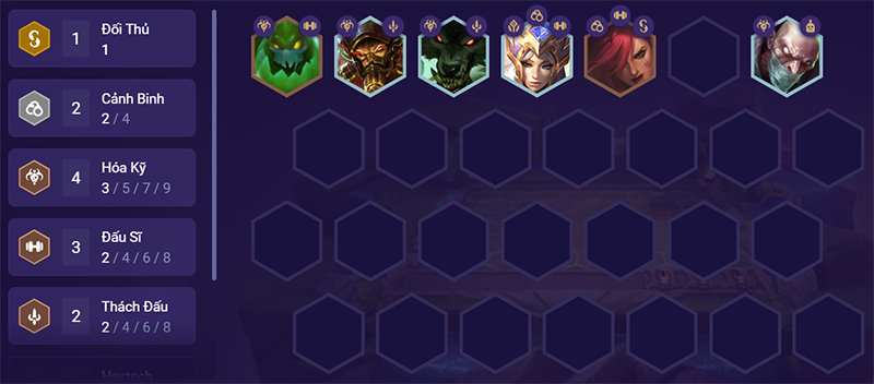 Đội hình giữa trận Đội hình giữa trận