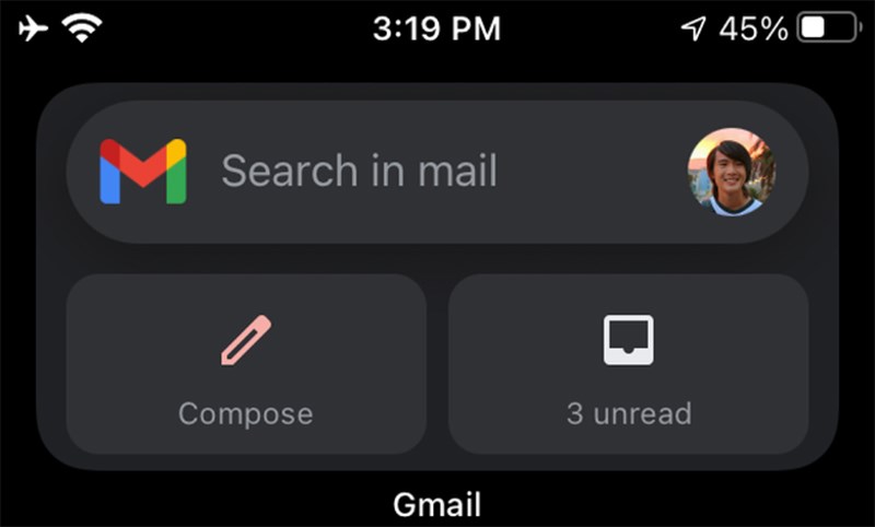 Widget cho Gmail