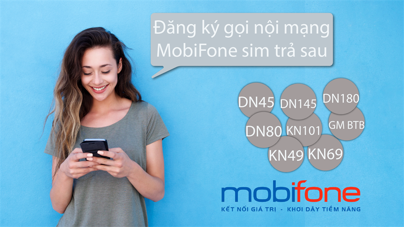 Đăng ký gọi nội mạng cho sim MobiFone trả sau
