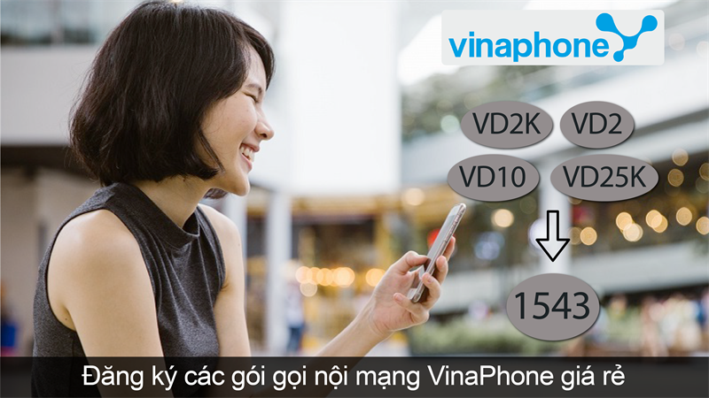 Đăng ký các gói gọi nội mạng VinaPhone giá rẻ, nhiều ưu đãi