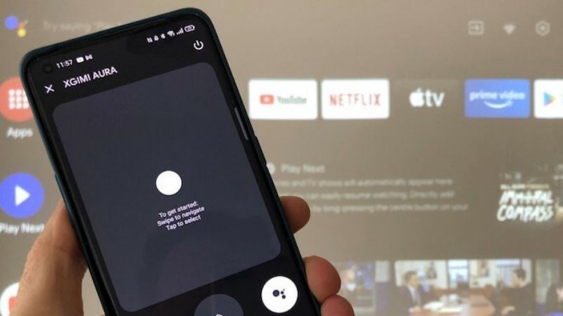 Ứng dụng Google TV kết nối với TV qua mạng wifi