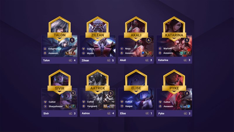 Đội h&igrave;nh Cuồng Gi&aacute;o S&aacute;t Thủ DTCL M&ugrave;a 4.5