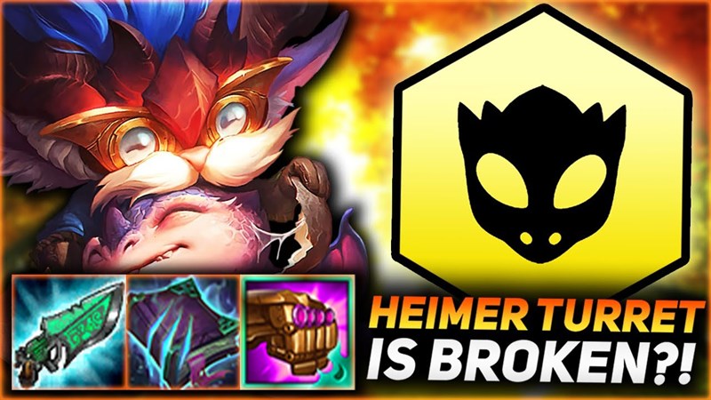 Heimerdinger dễ dàng thổi bay đội hình kẻ địch cực kỳ nhanh chóng
