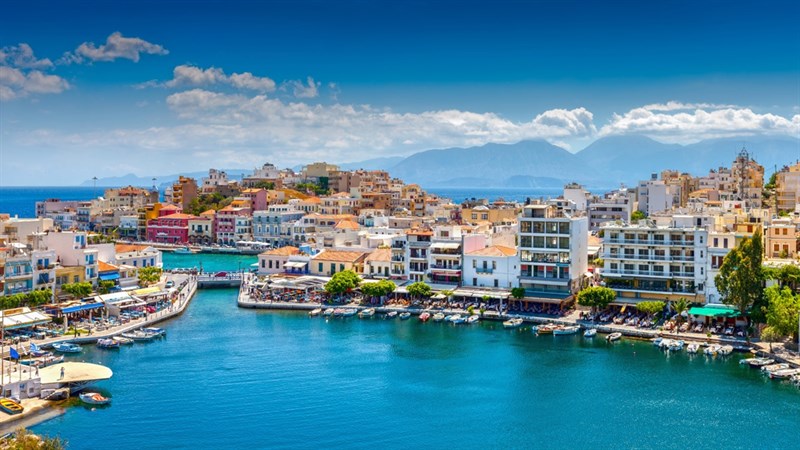 Khung cảnh đảo Crete