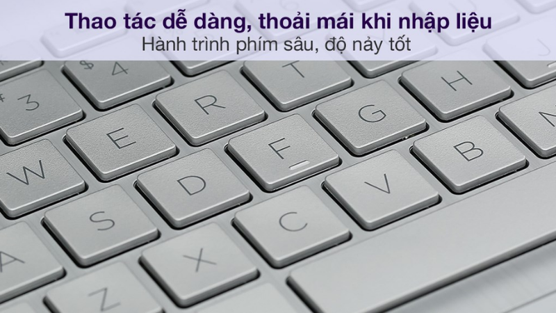 B&agrave;n ph&iacute;m nhập liệu kh&aacute; tốt