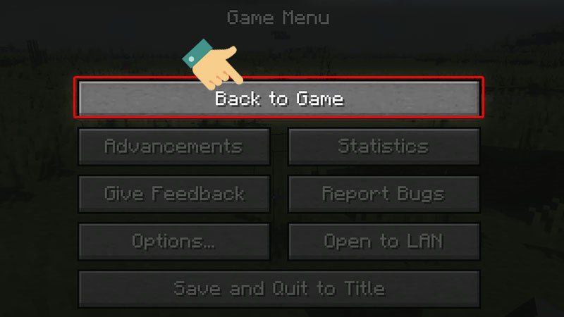 Sau đó bạn đợi hệ thống load, chọn Back to game để vào game và trải nghiệm