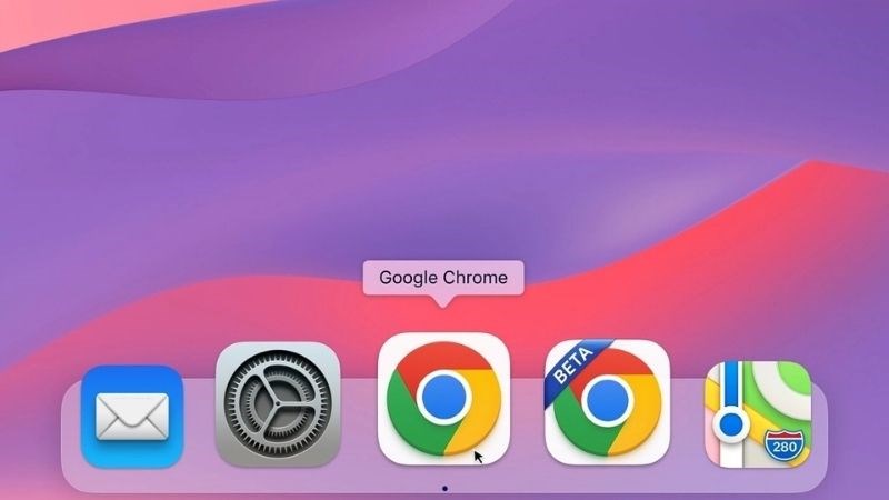 Biểu tượng mới của Google Chrome tr&ecirc;n Mac OS